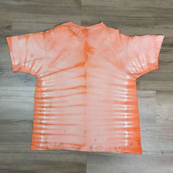 Vintage 1990 Syracuse Basketball Eats Up The Boards Tie Dye Graphic Tee Size XXX - Picture 7 of 8